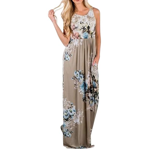 Siopew Robe Longues Femmes été Boheme Chic Plage Mode Sexy