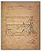 Hockey Patent Prints - Set Of 6 Vintage Wall Art Photos