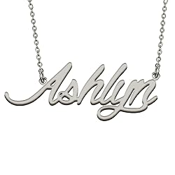 HUAN XUN Custom Dainty Name Necklace Personalized