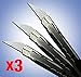 Stainless Steel Precision Cutting Knife 30 Degree Angle Blade 3 pack