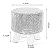 ZLZDZ Stool Footstool Wooden Shoe Bench Round Fabric for Makeup Living Room Corridor Heavythumb 1