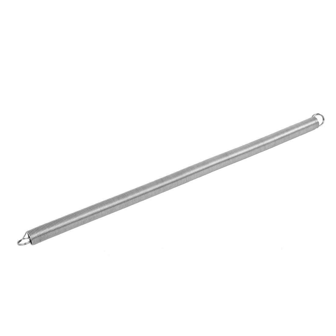 Sourcingmap a16082900ux0941 1 x 12 x 300 mm 304 Stainless Steel Wire Extension Tension Spring - Silver Tone