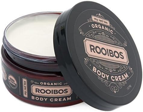 Organic Moisturizer USDA CERTIFIED. Rooibos - Extra High Antioxidant, Unisex, All Ages, Gluten Free, Organic, Pure, Color and Cruelty Free, Natural, Farmer Friendly, GMO-Free from MY RED TEA - 7oz jar