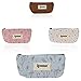 Pastorable Canvas Pen Pencil Stationery Pouch Bag Case,set of 4