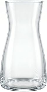 Vzmiza Clear Glass Vase Premium Quality Modern Rustic Home Decor