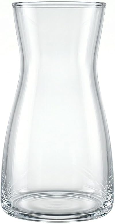 Vzmiza Clear Glass Vase Premium Quality Modern Rustic Home Decor