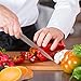 8-Inch Stainless-Steel Chef Knife - Premium Class Sharp Blade with Protective Bolster - Great for Home Kitchen Multi Uses, for Mincing, Dicing, Slicing and Chopping - Meat, Fish, Fruits and Vegetables