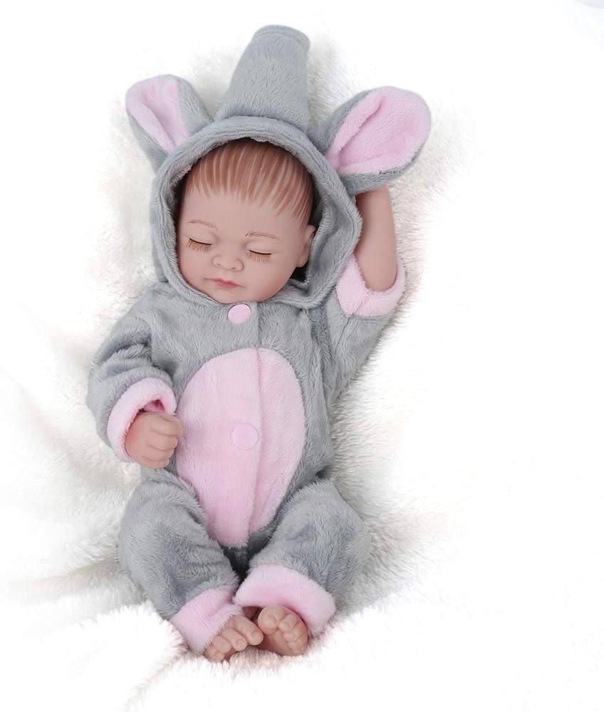 Prezzo Mr.LQ Reborn Doll Boy Real Realistic Like Full Boy Boy Corpo in Silicone Morbido New Born Collection Toy 30cm Doll,Color1,30cm Offerte