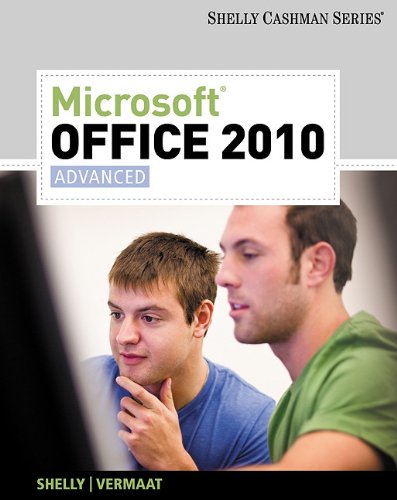 Buy Microsoft Office 14 Advanced Shelly Cashman Series Office 2010 Book Online At Low Prices In India Microsoft Office 14 Advanced Shelly Cashman Series Office 2010 Reviews Ratings In