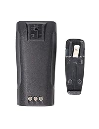 NNTN4497CR 7.4V 2250mAh Batería de iones de litio Compatible de alta capacidad para la radio Motorola NNTN4496 NNTN4497 CP040 CP150 CP200D CP200X CP200XLS EP450 DEP450 PR400 GP3188 GP3688 Walkie Talkies con clip para cinturón