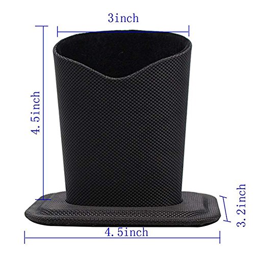 VIEEL Eyeglasses Holder & Stand Case, Plush Lined Household Magnetic Holder Protective Anti-Scratch Dustproof Stand Case for Eyeglass and Sunglasses (Black) - Thumbnail 2