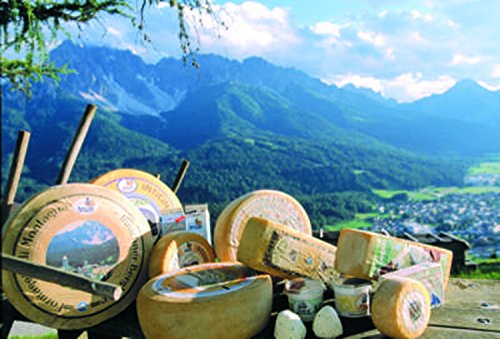 Innichner Bergkäse ca. 500 gr. - Sennerei Drei Zinnen – Bild 3