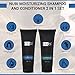 Nubi Moisturizing Shampoo and Conditioner 2 in 1 Combo Set - 180 Ml, 6 Fl. Oz