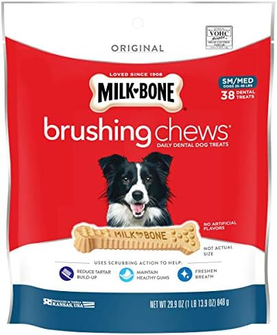 Milk-Bone Original Brushing Chews Daily Dental Dog Treats