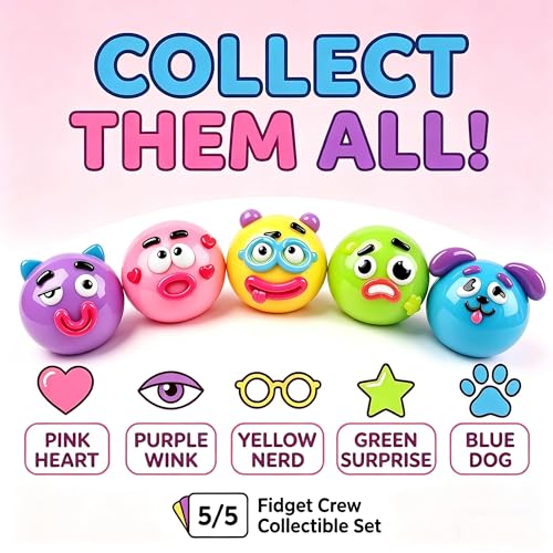 Last Page®13CM Smushers Squishy - Curiosities Smushers Dog Face Swap Squishy Soft Moldable Cute Slow Rise Relaxing Sensory Fidget Relief Anxiety Stress Fun with Interchangeable Faces