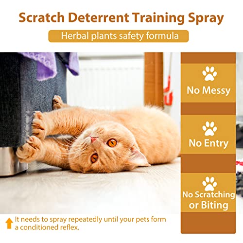 Inscape Data Cat Deterrent Spray, Effective Cat Repellent Furniture