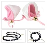 DAZCOS Japanese Anime Half Demon Necklace Bracelet Ears Cosplay Accessory