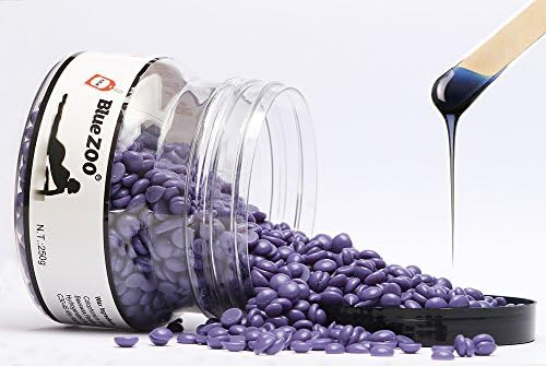 HeaLif Hair Removal Hard Wax Beans (Upgrades-Plus) Lavender Depilatory for Women and Men Remove Hair Wax Beads 9ounce