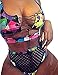 Sexy Women Two Pieces Lace Up Bandage Bikini Swimsuit Set High, A, Size Large
