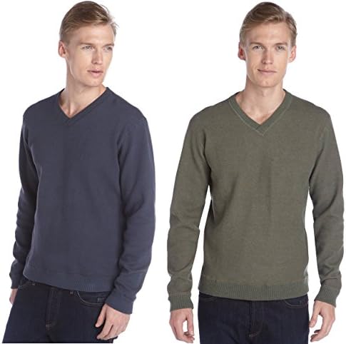 Men's Reversible V-Neck Sweater