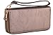AimTrend Womens Clutch Style Fashion Wallet Wristlet with Wrist Band
