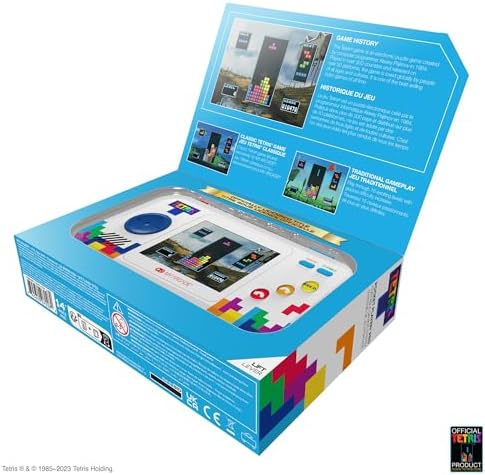DGUNL-7028 Tetris Pocket Player Pro Sistema Portátil de Jogos Portátil