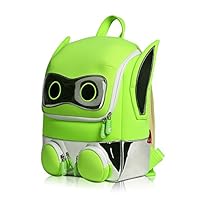 LYCSIX66 Toddler Kids School Backpack, 3D Robot Children Preschool Bag Kindergarten Bookbag Travel Bag for Boys (Large)