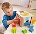 HABA Zookeeper Wooden Shape Sorting Box with a Twist - Explore Whole and Half Shapes - 12 Months +
