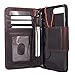 Genuine Real Leather Case forIphone 8 Plus Book Wallet Slim Cover Handmade Luxury Cards Slots Retro Classic Magnetic Thin DavisCase 7+