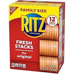 RITZ Fresh Stacks Original Crackers, Family Size, 6