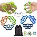 Hand Grip Strengthener Finger Stretcher Strength Trainer for Forearm Exercise/Guitar Finger Strengtheners/Rock Climbing Grips-6 Set (6 PCS Finger Stretchers)