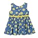 BOBORA Infant Baby Girls Dress Yellow Sunflower Print Sundress Wedding Dresses