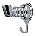 Shower Head Holder, Cozyswan Angle Adjustable Vacuum Suction Cup Handheld Shower Bracket Bathroom Wall Head Holder Mount with Towel Hook