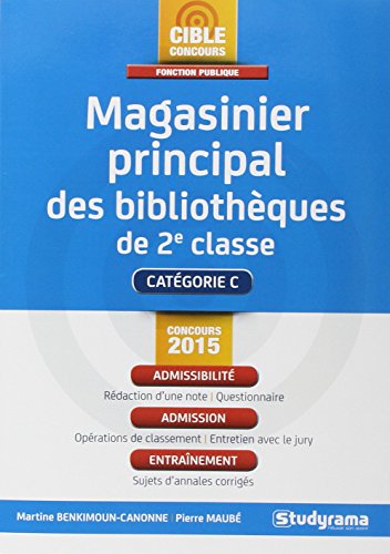 Magasinier principal des bibliothèques de 2e classe