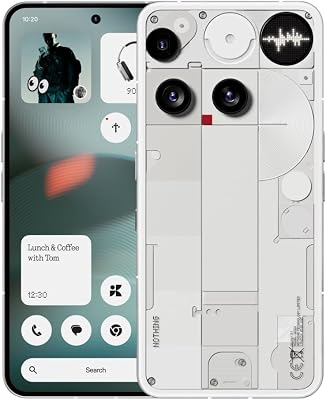 Phone (3) – Handy mit 50 MP Triple-Kamera, 24h Silizium-Kohlenstoff Akku, 6,67" 120Hz AMOLED Display, Glyph Matrix, 16GB + 512GB – Weiß