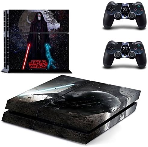 Blazers Skins - Star Wars Fallen Mask Darth Vader and Sith True Jedi Dark Side Leader Sticker Skin For Playstation 4 Console + Controller