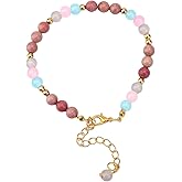 Mikovivi Pregnancy Gifts for Expecting Mom, Healthy Fertility Bracelet Natural Stone Jewelry Accessories Spiritual Bracelets for First Time New Mom Women