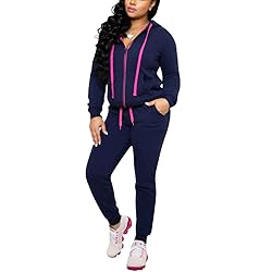 Nimsruc Two Piece Outfits For Women Jogging Suits