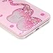iPhone 8 Plus Case, iPhone 7 Plus Case, Badalink Sparkle Dynamic Quicksand Cover Bumper TPU Frame PC Back Anti-Scratch Shockproof Shell Skin for iPhone 7 Plus (2016) / iPhone 8 Plus (2017) - Elephant