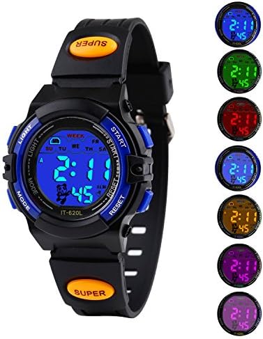 Kids Sport Digital Watch Boys Outdoor Waterproof Watches Girls Electronic Kid Watch