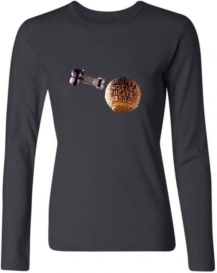 Kettyny Women's Mystery Science Theater 3000 Long-Sleeve Cotton T-Shirt XXL
