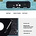Record Player ,JOPOSTAR Suitcase Portable 3-Speed Turntable Player Built-in Speakers , BT ,Headphone Jack ,RCA Outputthumb 2