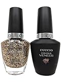 CUCCIO COLOUR - LED/UV Gel and Nail Lacquer DUO pack .5oz/15ml (6120 - BEAN THERE! DONE THAT!)