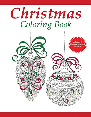 Amazon.com: Christmas Coloring Book: A Holiday Coloring Book for Adults ...