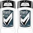 Degree Men UltraClear Antiperspirant Deodorant Black+White 72-Hour Sweat and Odor Protection Antiperspirant For Men With MotionSense Technology 2.7 oz (Pack of 2)