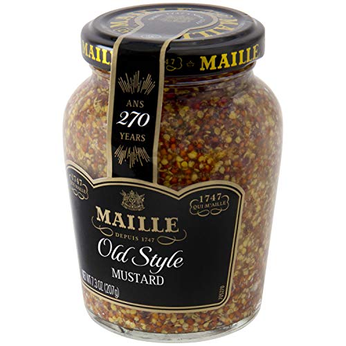 Maille Old Style Whole Grain Dijon Mustard, 7.3 oz Food, Beverages