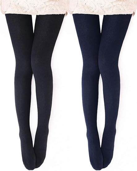 Women's striped wool tights Clearance