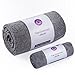 LEVOIT Yoga Mat Towel, Hot Yoga Non-Slip Microfiber Mat Towel, Hand Towel, 2 in 1 Set, Super Soft Sweat Absorbent Fast Dry, Ideal for Pilates, Bikram, Sports, Workout & More