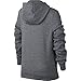 NIKE Sportswear Boys' Club Pullover Hoodie, Carbon Heather/Carbon Heather/White, Medium