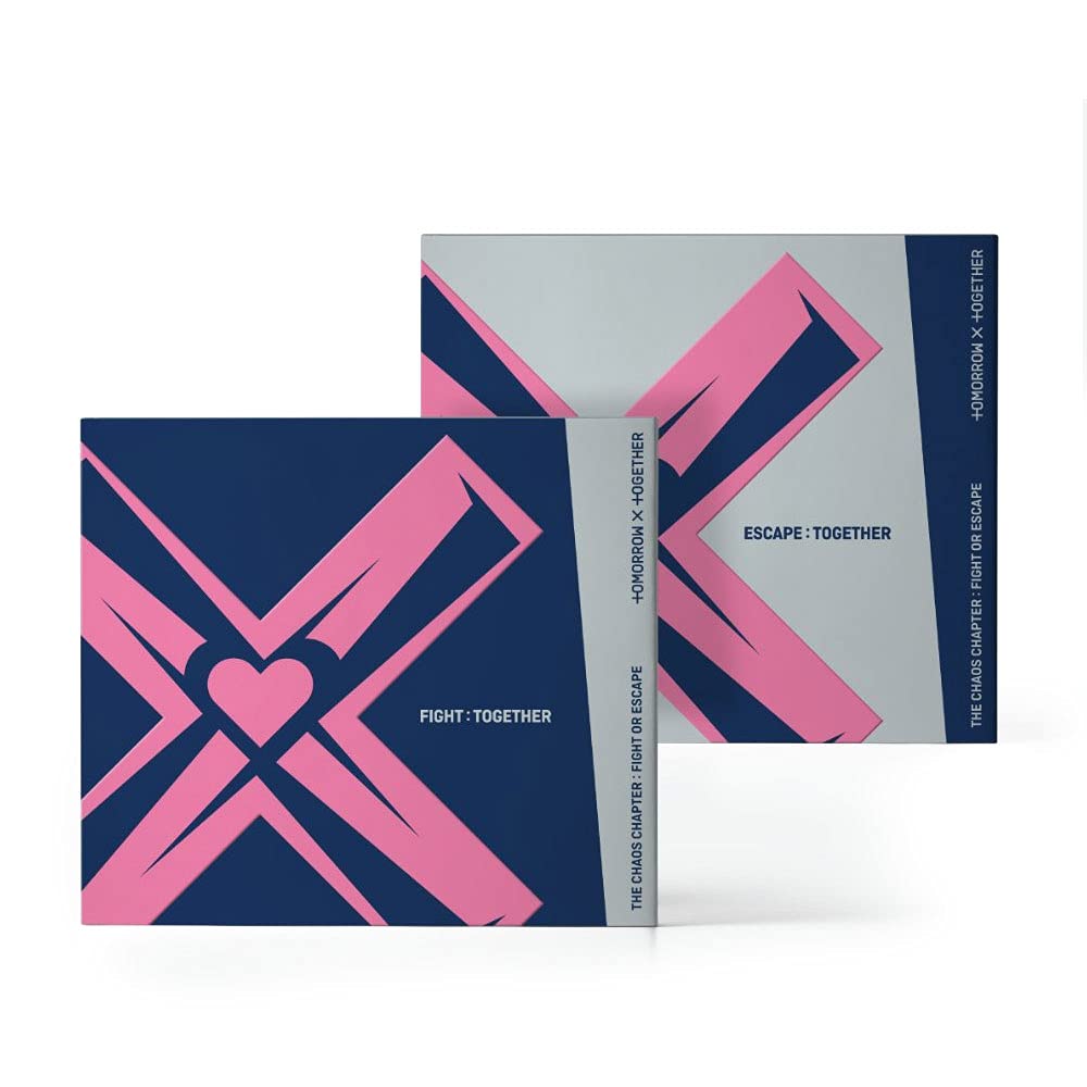 TOMORROW X TOGETHER TXT THE CHAOS CHAPTER : FIGHT OR ESCAPE TOGETHER Ver. [+Extra Photocard and Sticker] (SET (Both FIGHT : TOGETHER & ESCAPE : TOGETHER))